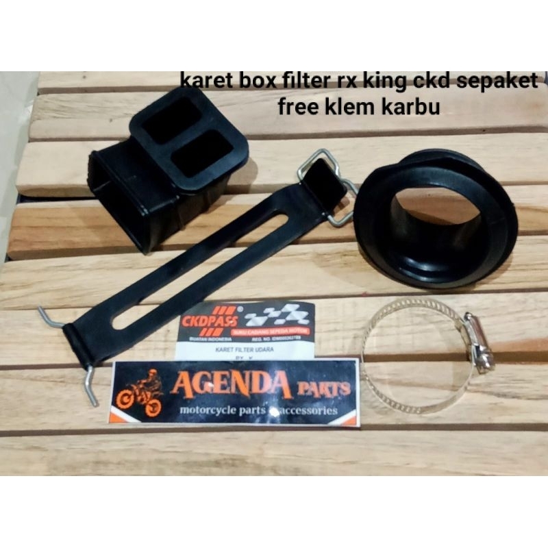 karet box filter rx king ckd sepaket free klem karbu sesuai gambar photo