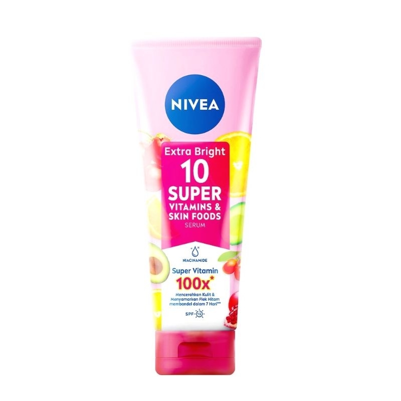 NIVEA Extra Bright Body Serum 10 Super Vitamin &amp; Skin 180ml