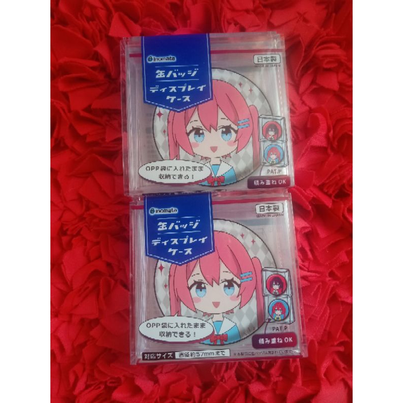 Acrylic Decor Can Badge Display Case Stand Cover Daiso Otakatsu Oshikatsu series