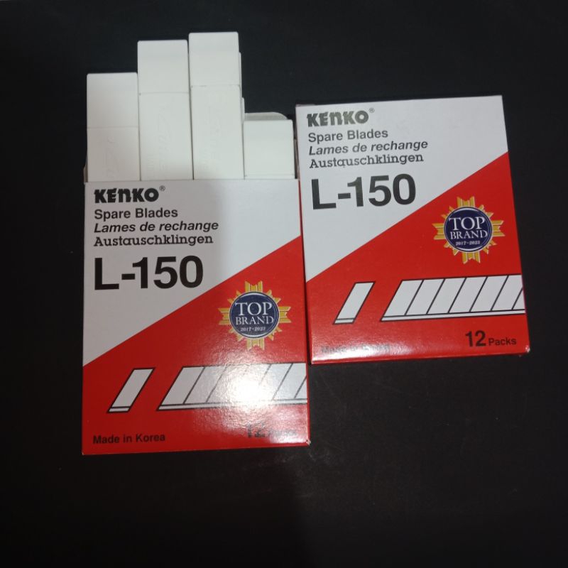 

Isi Cutter Kenko L-150 / 1 pak isi 12 tube - 1 tube isi 5 mata pisau