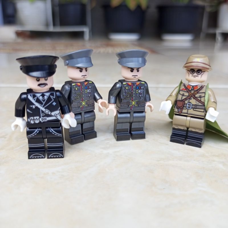 lego ww2 barisan Perwira Jepang & Jerman
