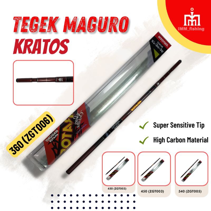 TEGEK MAGURO KRATOS | Tongkat Pancing | Fishing Rod | Pole