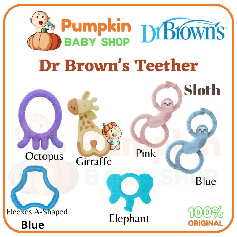 Dr Browns Flexees Teether - Gigitan Dr browns
