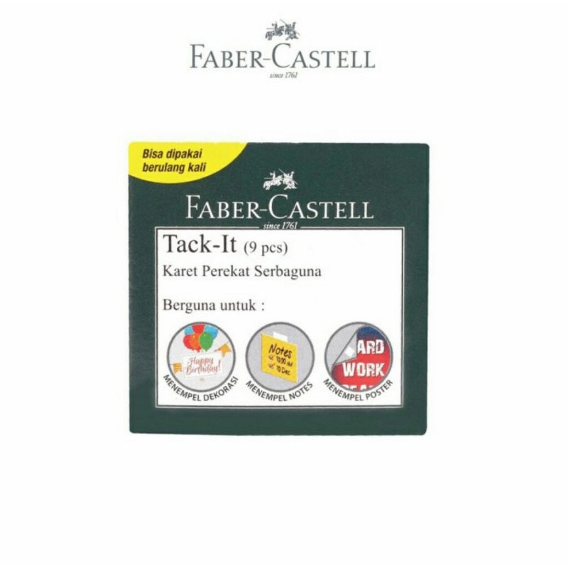 

Faber-Castel Tack It 6 gm White / Lem Serba guna