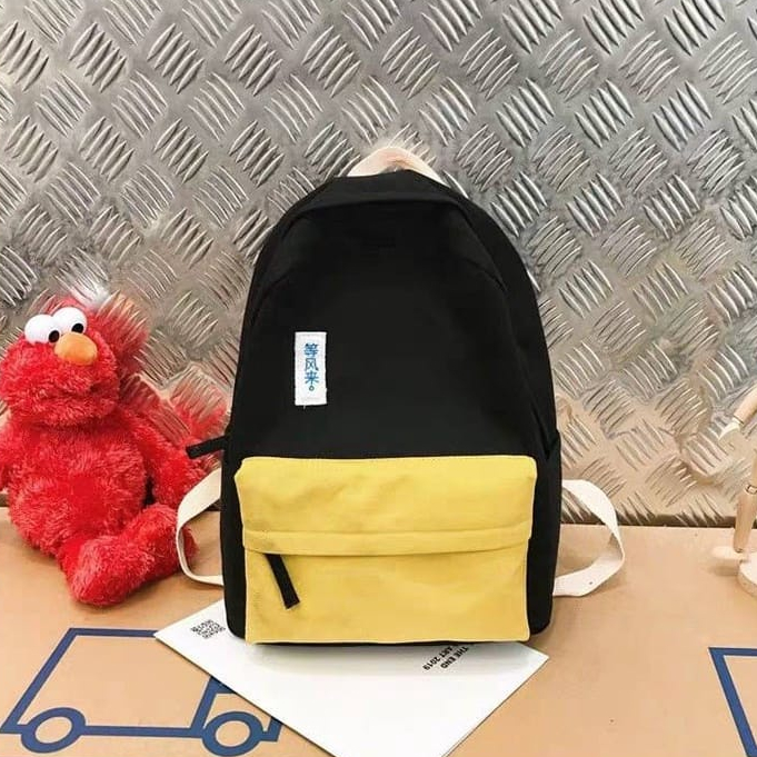 &quot;aurabagss&quot; - Tas Anak Ransel Sekolah Anak SD SMP Backpack Anak Unisex Dengan Kombinasi 2 Warna Keren Trendy Harga Terjangkau Bisa COD