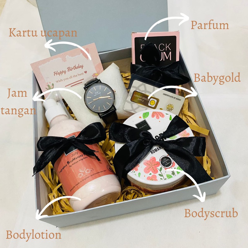 

GIFT BOX CEWEK KADO ULANG TAHUN HAMPERS CEWEK