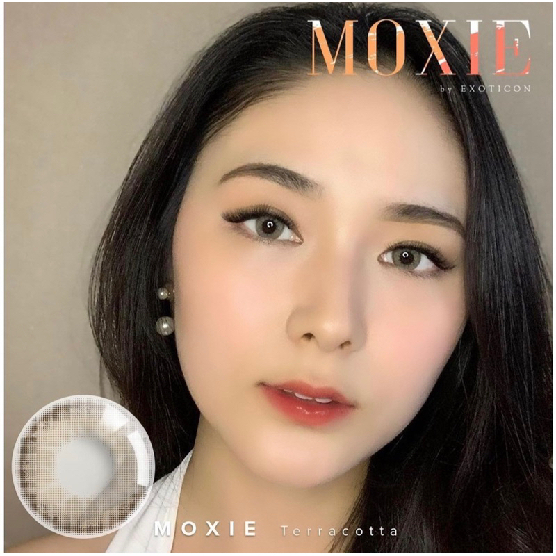 Softlens MOXIE TERRACOTTA by Exoticon MINUS (0,50 - 6,00) dia 14,5