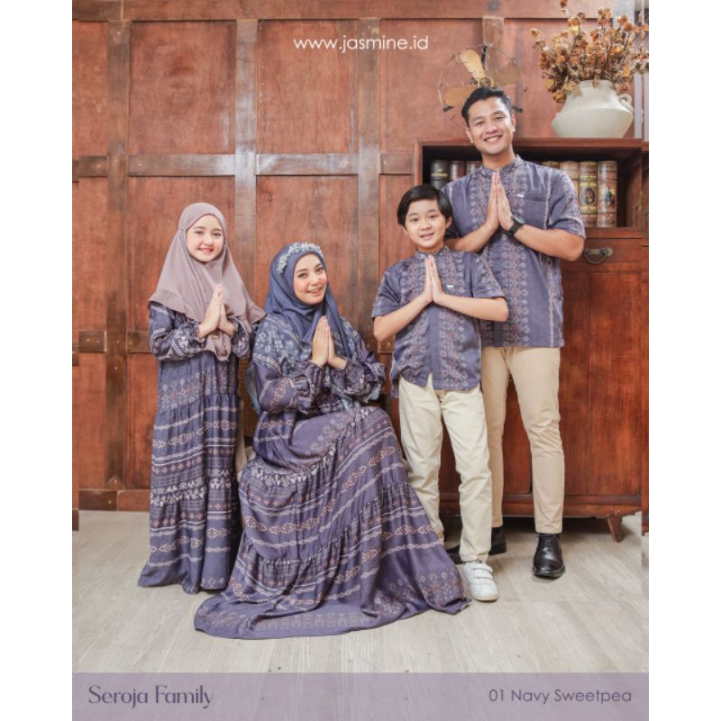 NEW SEROJA FAMILI BY JASMINE ANARA DRESS DAN RAYYANA ABAYA