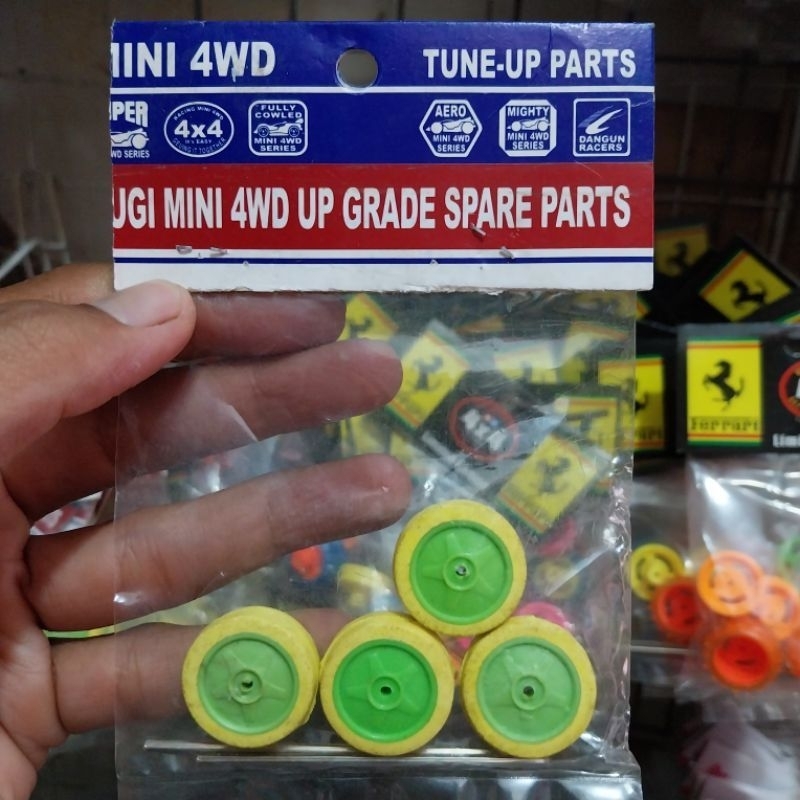 BAN KARET TAMIYA ISI 4 PCS MURAH