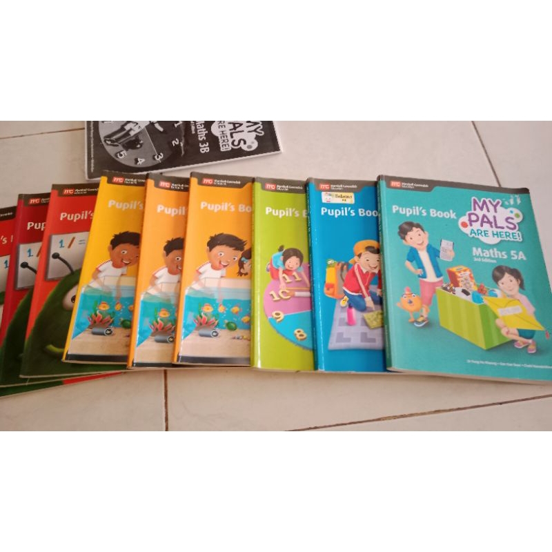 My pals Are Here pupils book marshall cavendish math (second) 1A/1B/2A/2B/3A/4B/5A