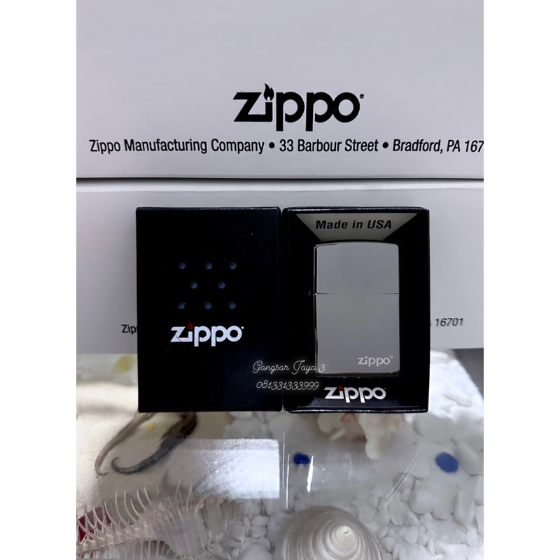 korek zippo original USA ebony W/zippo