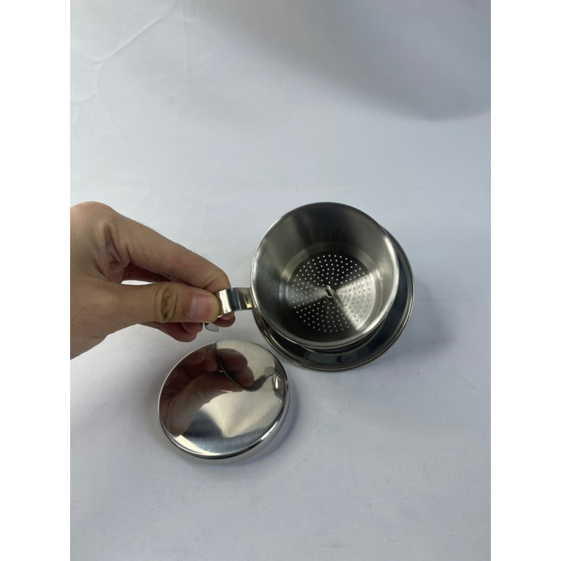 [OBRAL RIJEK] Filter Saring Kopi Vietnamese Coffee Pot Stainless - LC2