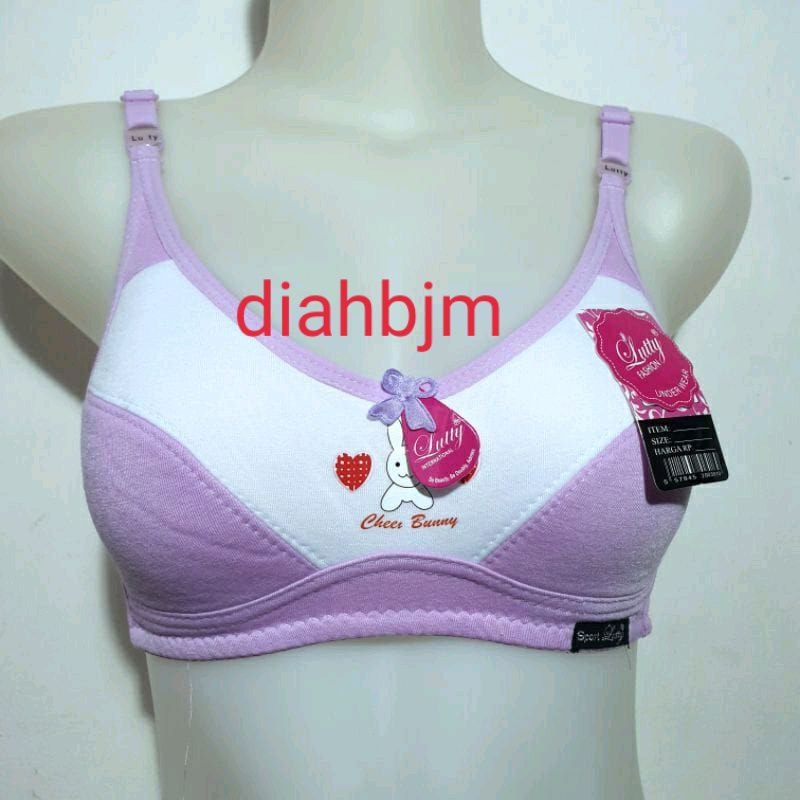 Miniset BH Bra Sport Bra Remaja ABG Ukuran 32-36 Tanpa Busa Cocok Untuk  Sehari-Hari