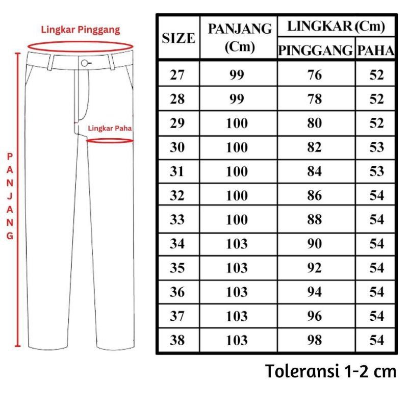 Celana Beggi Bahan Formal Pria Reguler fit Pinggang Karet Katun Strectch Ptemium