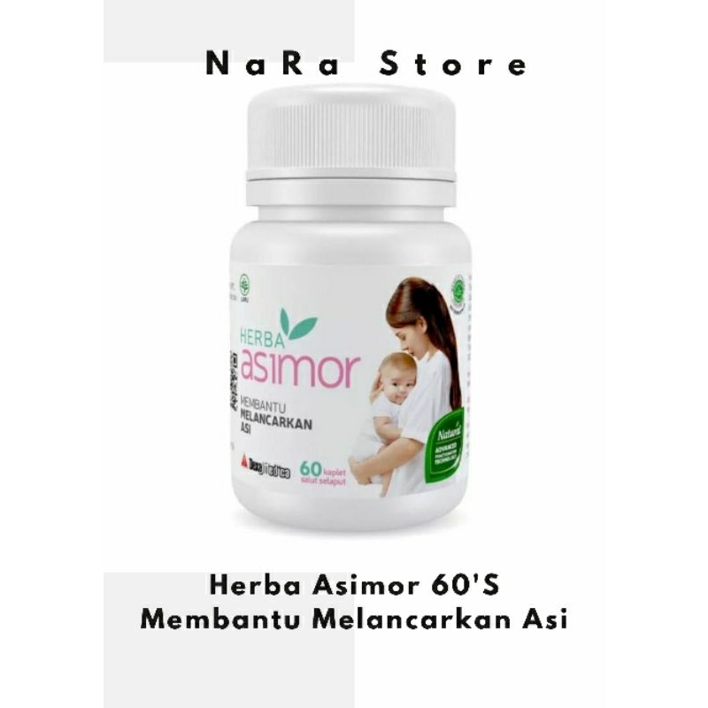 Herba Asimor Membantu Melancarkan Asi 60'S