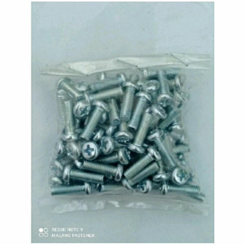 10 pcs baut obeng obengan m6x25/baut jp m6x25 baut kunci 10 obengan
