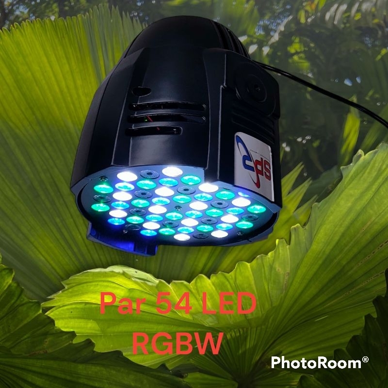 Lampu Par 54 LED warna RGBW