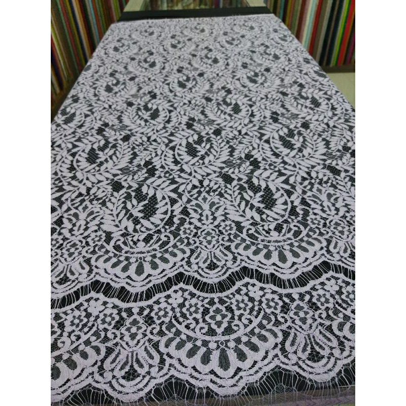 Brokat Semi Lace Panel D#tgm8322