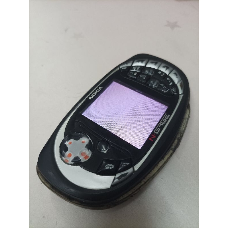 Hp jadul nokia ngage qd bahan rusak