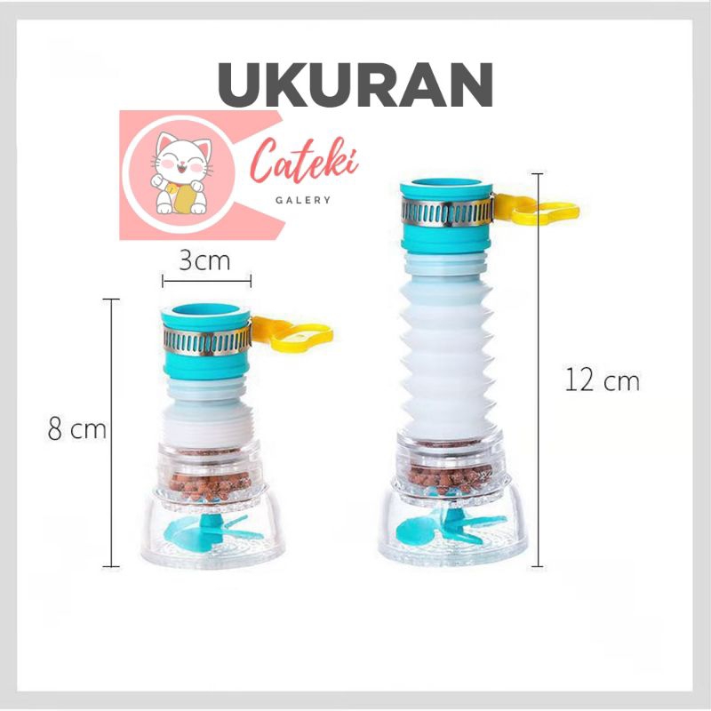 [CTK] Sambungan Kran Air Saringan Kran Air Flexible Filter NEW MURAH PROMO