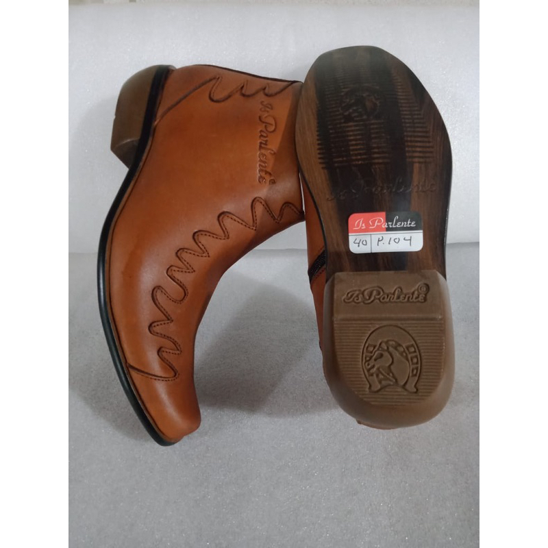 [IS PARLENTE] Sepatu Jenggel kulit Asli