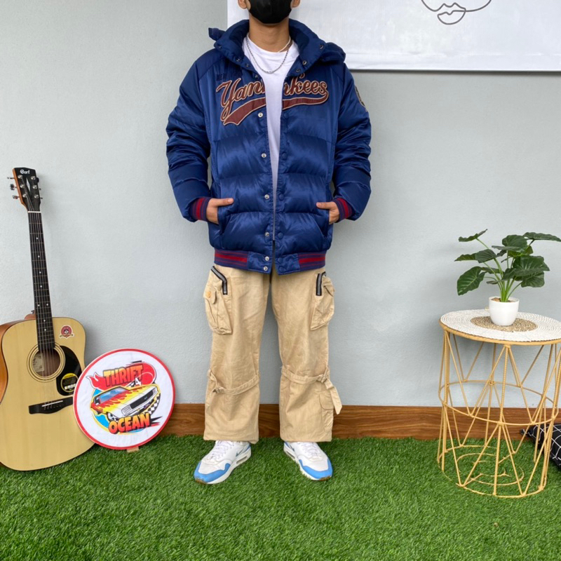 Jaket Bulang Second M L B Yankees