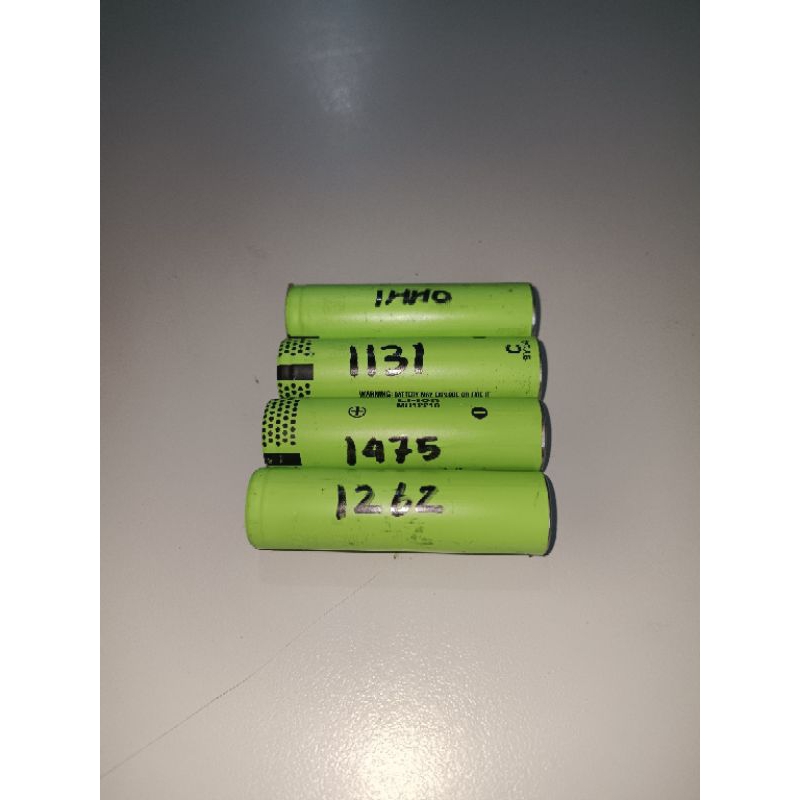 NCR CGR Panasonic 18650 Batre Liition Bekas Laptop Real Capacity