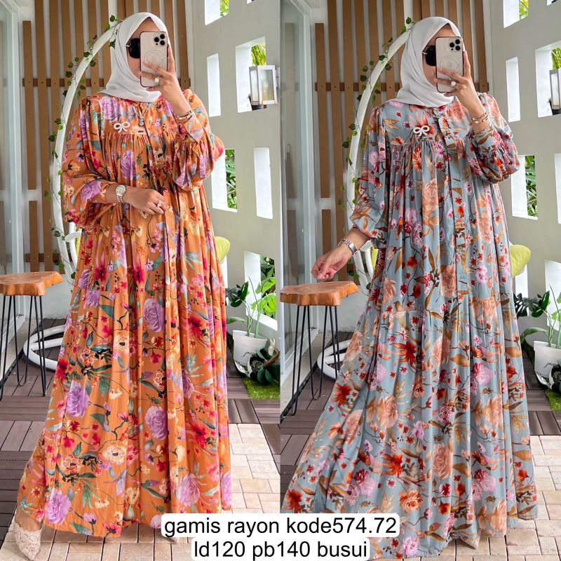 Gamis Cantik Bagus Murah Berkualitas