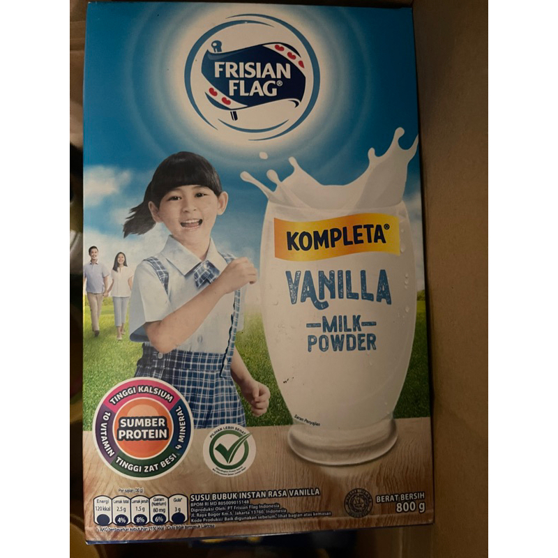 Frisian Flag Kompleta Coklat / Vanila 800gr