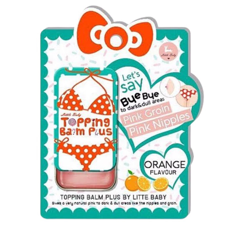 Topping Balm Plus Krim Pemutih Lipatan Kulit Selangkangan Bokong Dan Mencerahkan Puting
