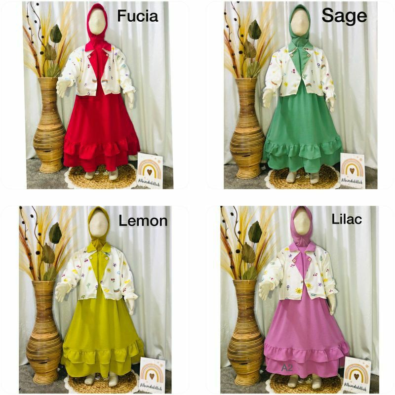 gamis anak arsyla kiyowo