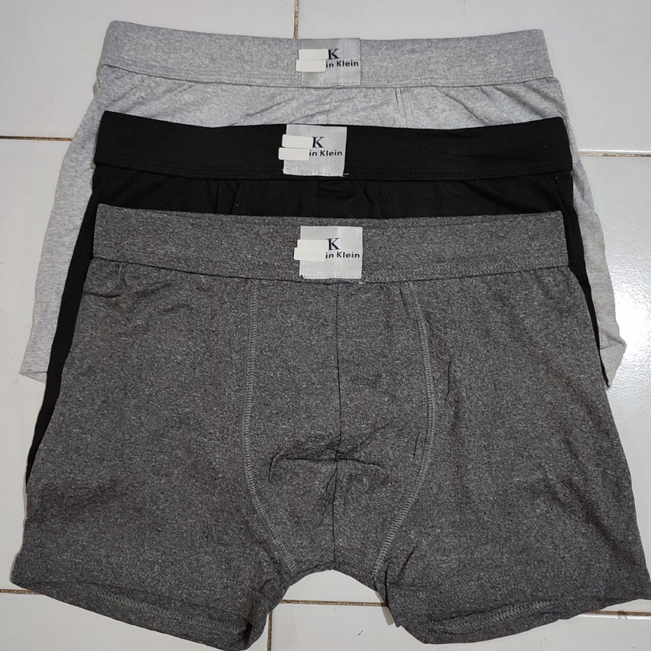 Celana dalam boxer pria 1 box isi 3 pcs