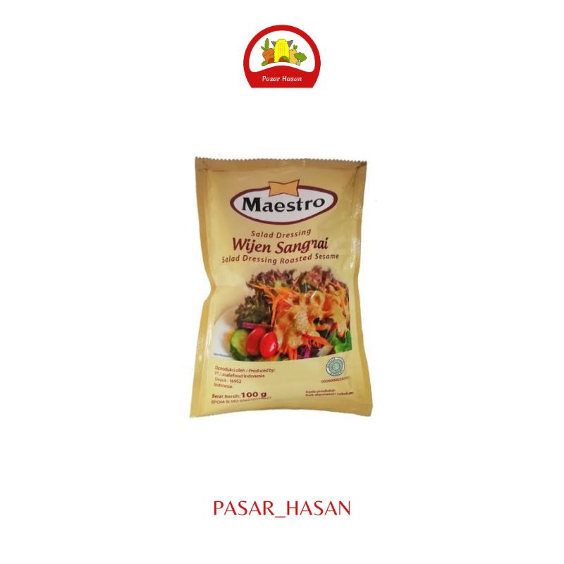 

100gr Mayonaise Wijen Sangrai Maestro | Frozen Food | Pasar Hasan