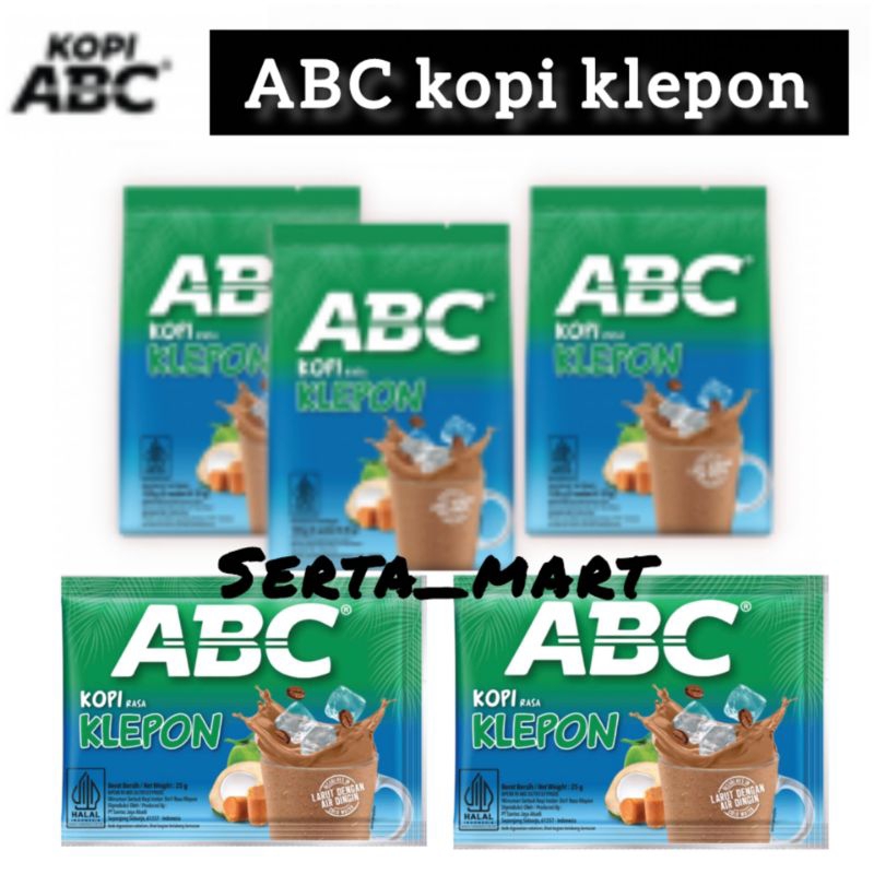 

ABC Kopi Rasa Klepon Pack 5's x 25gr - Kopi ABC Klepon Renceng 10 sachet