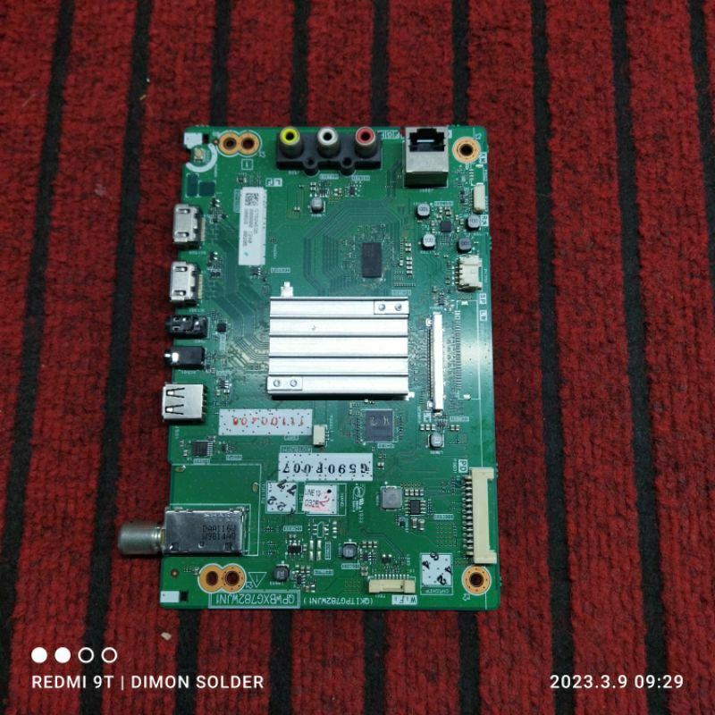 MB MAINBOARD TV SHARP 2T-C50BG1I - 2T C50BG1I - 2T C50BG1