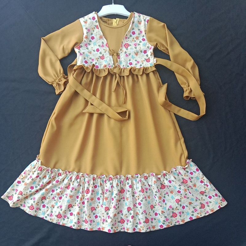 marwah gamis anak rumbai.