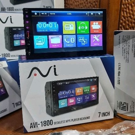 Head unit Doubledin AVI 1800 7 inch Deckless