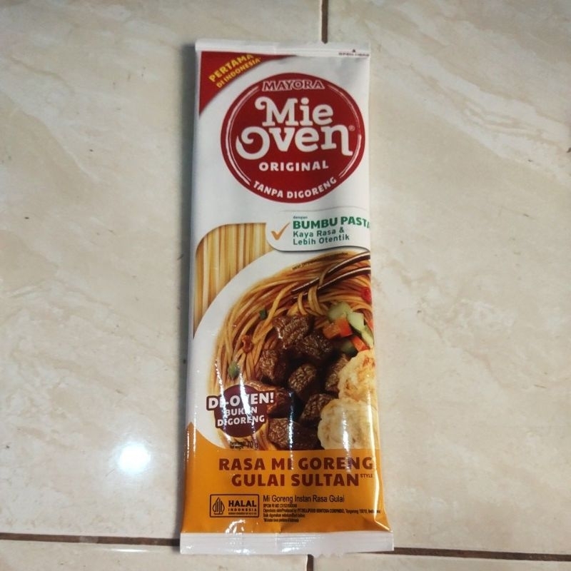 

Mie Oven Mi Goreng Gulai Sultan