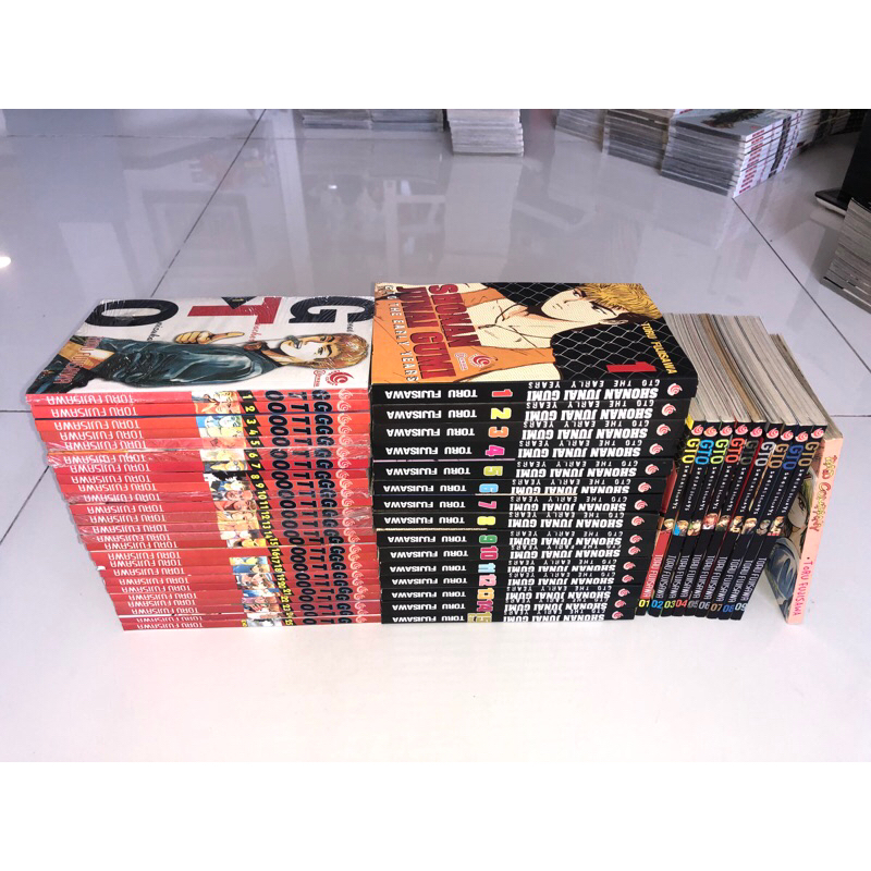 Komik Great Teacher Onizuka (GTO), GTO: Shonan 14 Days & Shonan Junai Gumi. Full Set Kolpri Bonus Ko