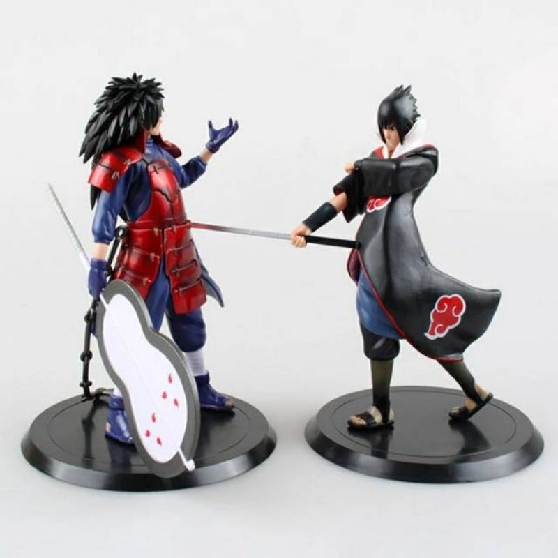 ACTION FIGURE ANIME PAJANGAN MADARA &amp; SASUKE 2 IN 1 - KOLEKSI ANIME