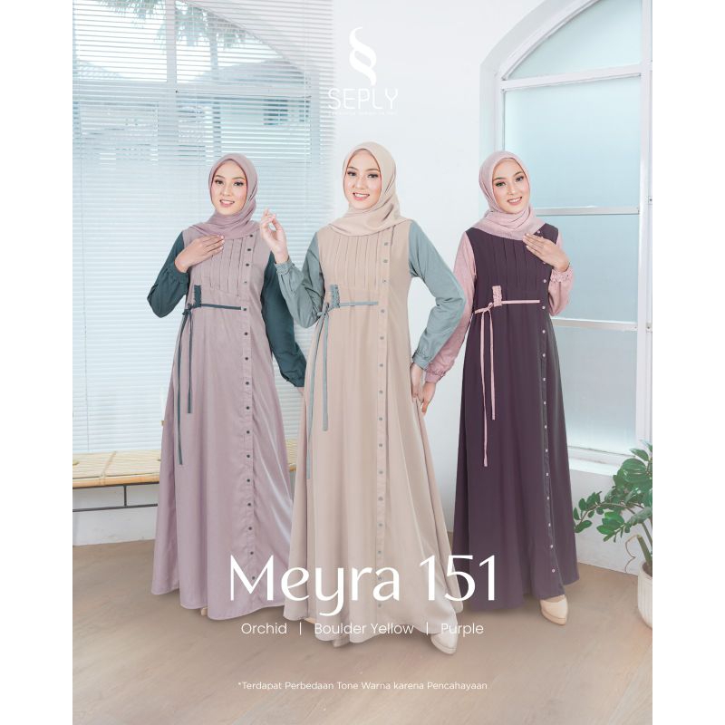 SEPLY MEYRA 151 (ORCHID, PURPLE, BOULDER YELLOW)