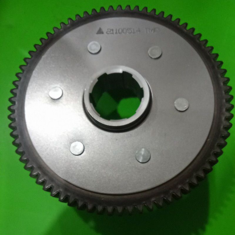 (KUALITAS PREMIUM OEM) DRAF GEAR KAMPAS KOPLING LEBAR KEPING 7 VIAR 150 CC 200 CC SPAREPART MOTOR RODA 3 DLL