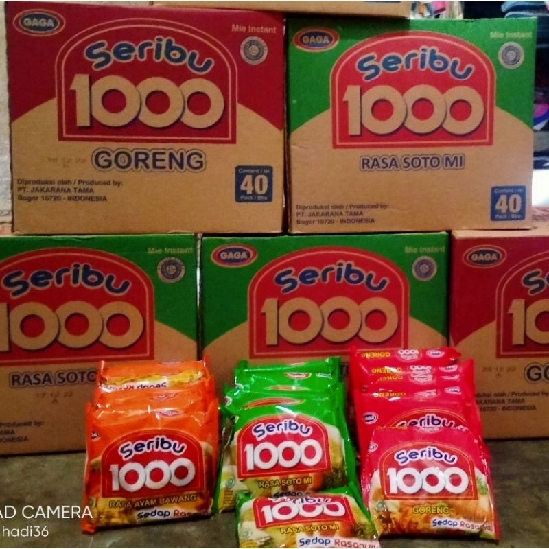 

Mie Gaga 1000 harga 1 paket isi 15 pcs