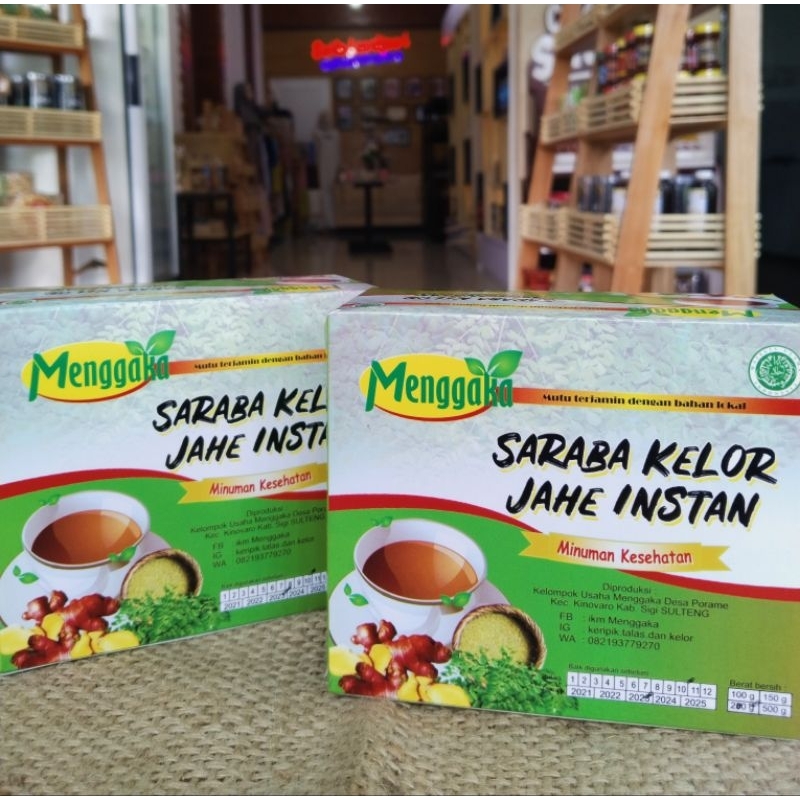 

Saraba kelor jahe instan