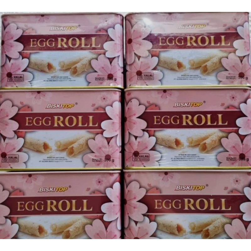 

PROMO BISKITOP EGGROLL PREMIUM KALENG 300GR ENAK MURAH