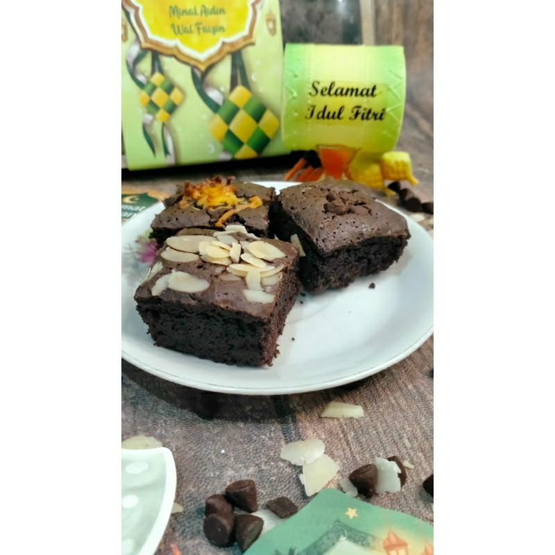 

Hampers Lebaran brownies fudgy
