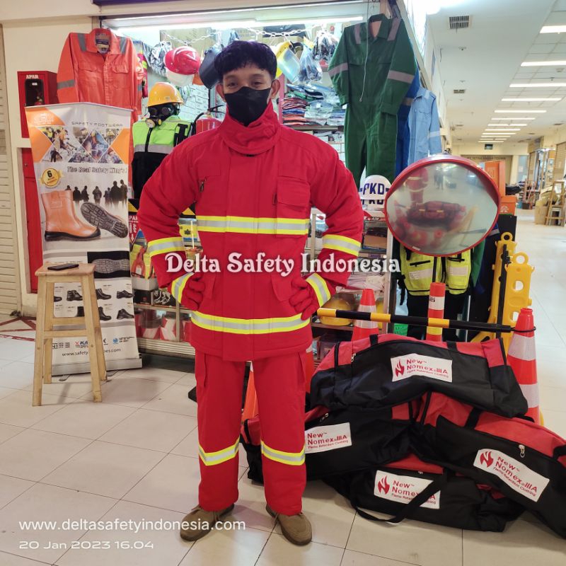 Jual Fireman Suit Nomex Iii A Baju Dinas Pemadam Kebakaran New Nomex