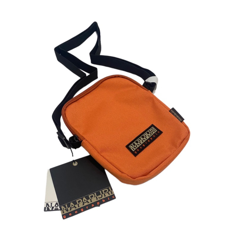 Napapijri Hatch Cross bum bag in Orange
