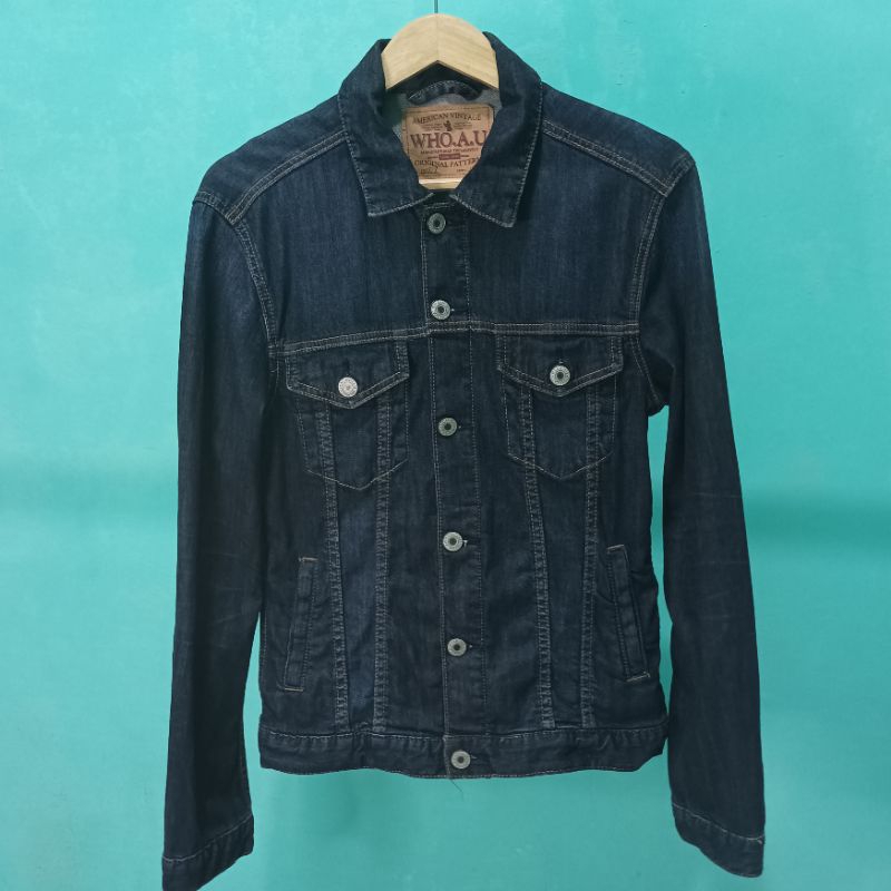JACKET JEANS WHOAU DENIM ORIGINAL