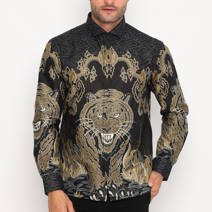 Carlos Moreno Kemeja Batik Pria - Pramatya